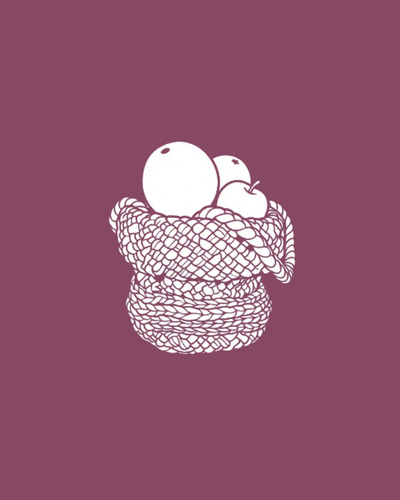 Round Roll up Basket