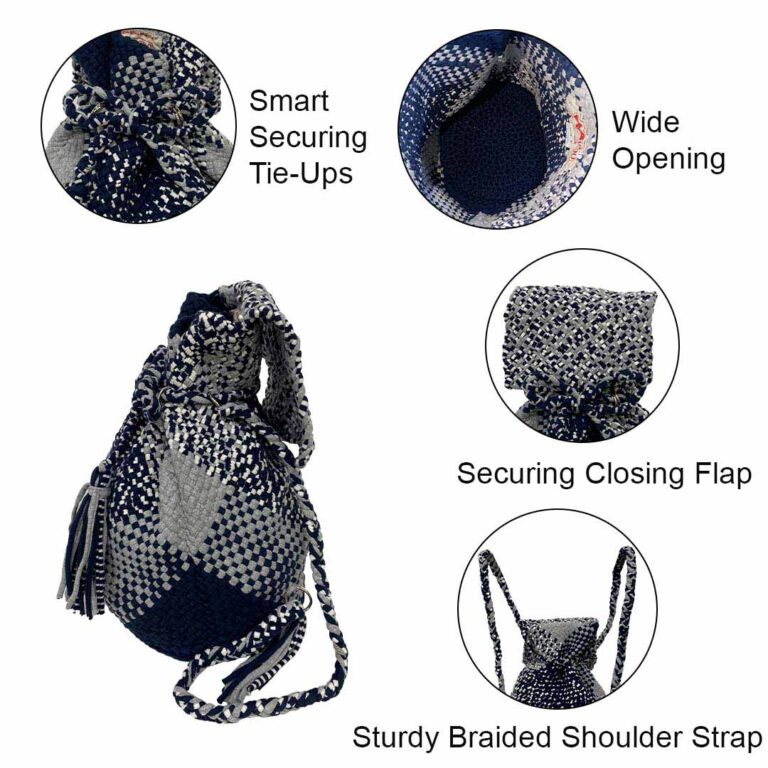 Image of Backpack Navy Grey Color Premium Collection | Shoulder carry