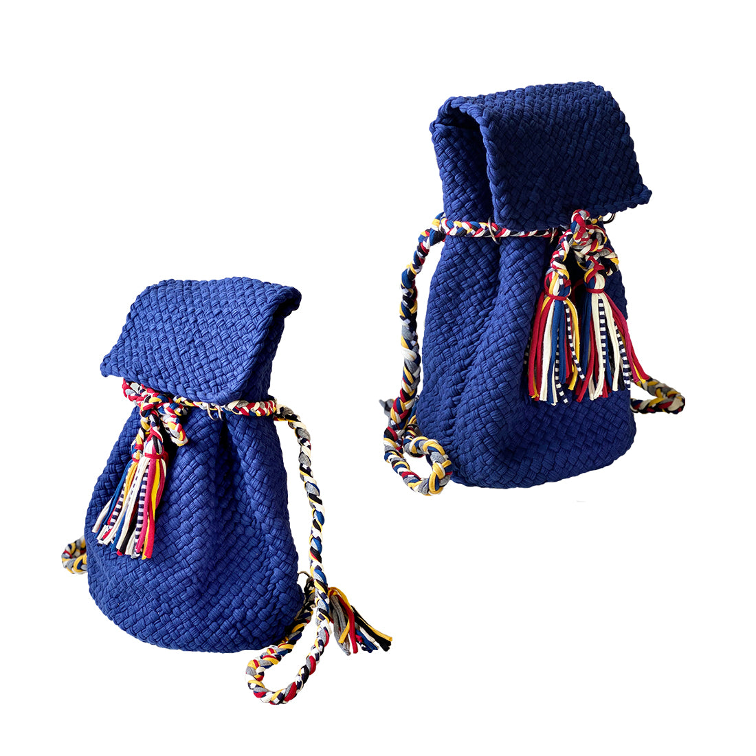 Image of Backpack Dark Blue Color Classic Collection | Shoulder carry