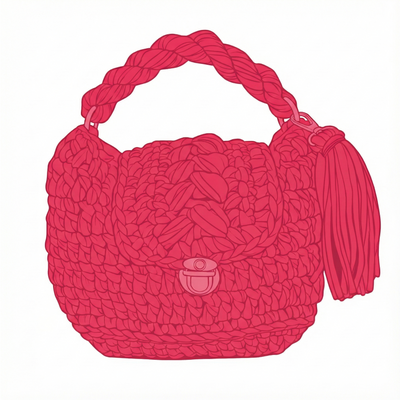 Crochet Purse Hand Carry