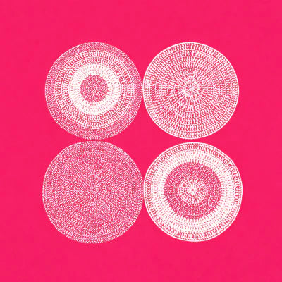 Set of Round Placemats