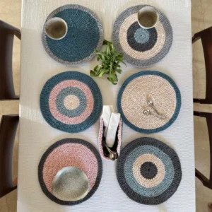Set of 6 Round Placemats