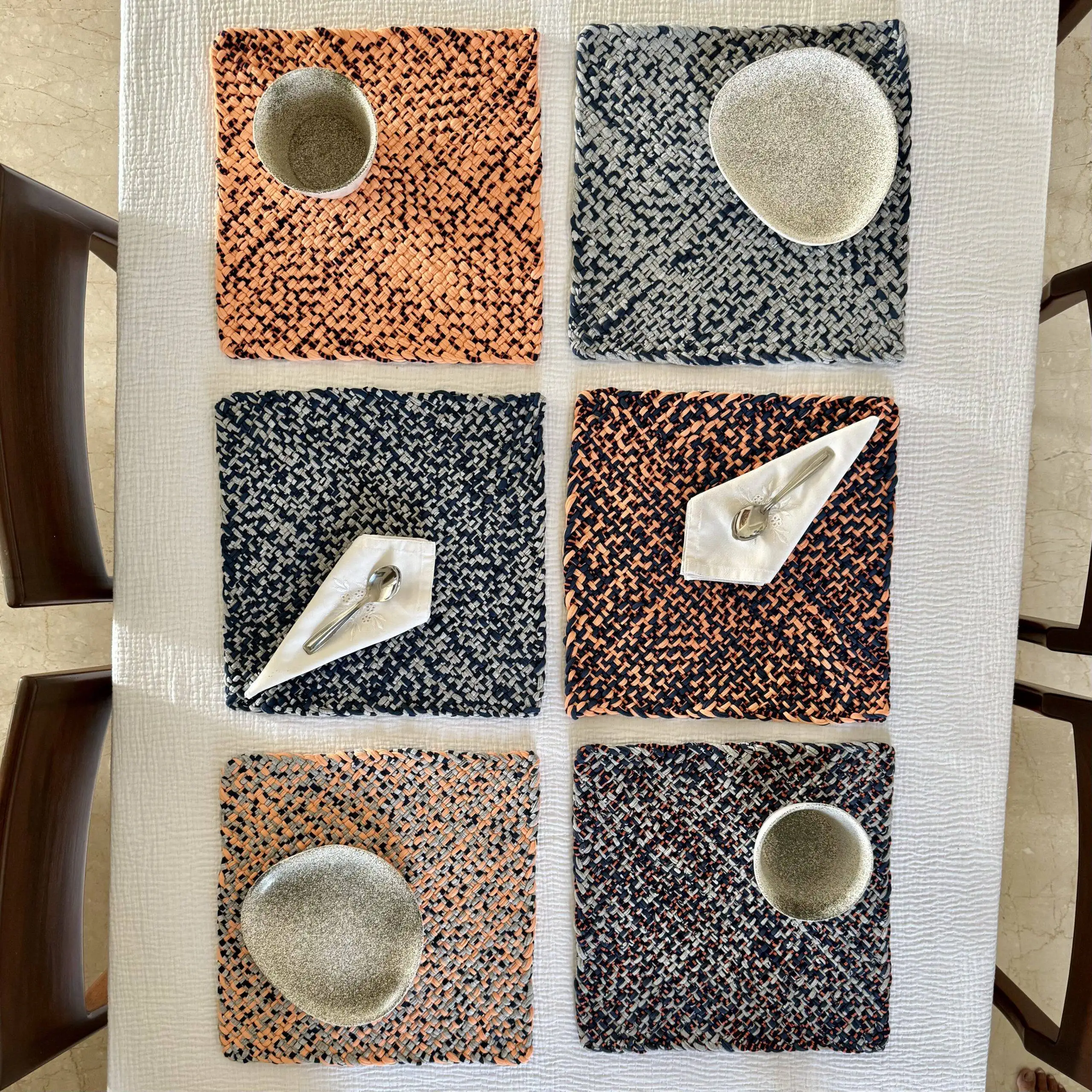 Square Placemats Set of 6