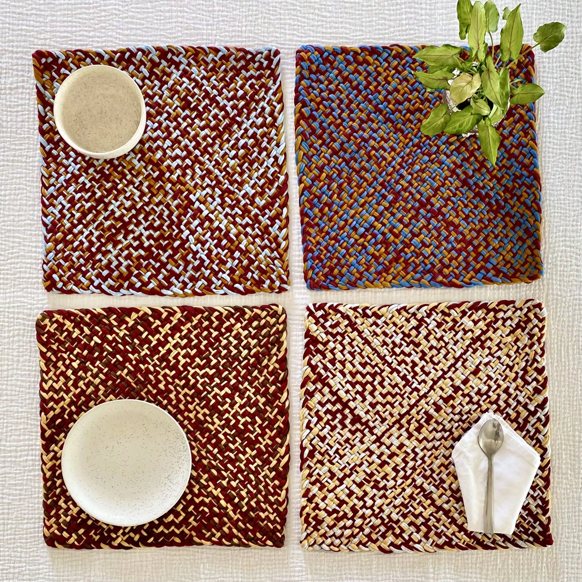 Square Placemats Set of 4